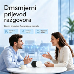 Uređaj za prevođenje jezika s umjetnom inteligencijom – dvosmjerni glasovni prevoditelj u stvarnom vremenu koji podržava više jezika.