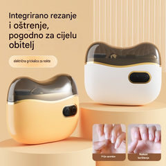 ✂️💅 Višenamjenska električna turpija za nokte, električne škarice za nokte s funkcijom protiv uštipnuća