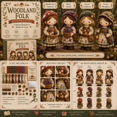 🎁Posledný deň: Využite zľavu 80 %! 🧵 Miniatúrna patchworková sada zo série Miniature World.
