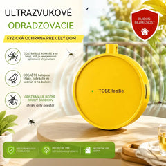 🔥 2 kusy za 22 € Prenosný ultrazvukový odpudzovač vtákov | Automatický odpudzovač holubov, ideálny na balkóny, záhrady a vonkajšie priestory