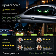 🚗👀 Pekelné LED oko – solárne výstražné svetlo do auta. Bez káblov, s 4 režimami a automatickou detekciou. Tvoj štýl, tvoja bezpečnosť. Kúp 1, získaj 1 zadarmo! ✨