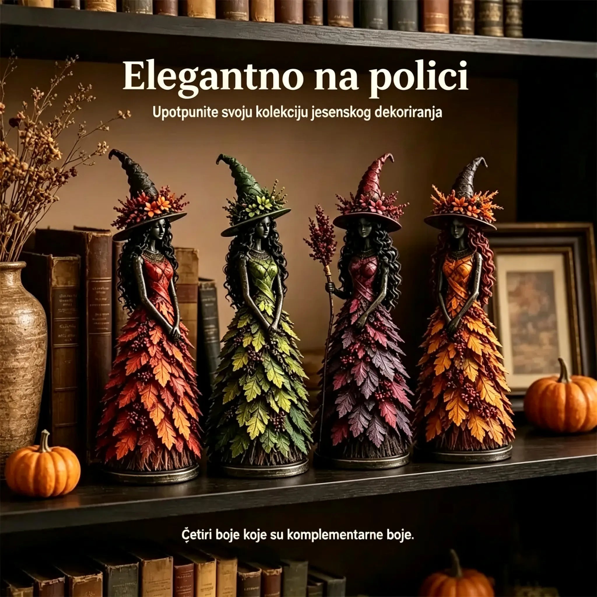 🧙‍♀️ Figurica začarane jesenske vještice