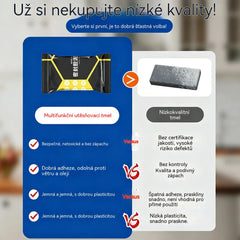 【Pakiranje od 10 komada, 23 €】🔧 Bijelo vodootporno brtvilo - za popravak rupa, zidova i kanala za klima uređaj 💧🏠