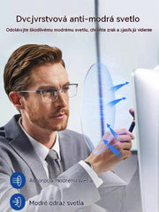 🔥Inteligentné okuliare s automatickým zoomom proti modrému svetlu🔥