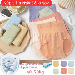 🔥 Kúpte 4, získajte 4 zadarmo 🔥 Posledný deň – 50 % zľava – Vysoký pás, antibakteriálne a spevňujúce dámske nohavičky