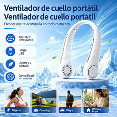 💨 Ventilator za klima uređaj - Iznimno tih, prijenosan i rotirajući za 360° - Idealan za ljeto 🌞