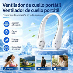 💨 Ventilator za klima uređaj - Iznimno tih, prijenosan i rotirajući za 360° - Idealan za ljeto 🌞