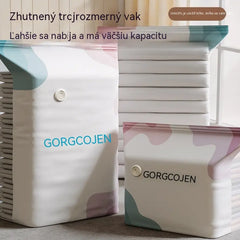 🧳 5 kusov za 24 EUR 💨 Veľká vakuová taška na kompresiu: nie je potrebná pumpa, nepriepustná a šetrí miesto v kufroch i doma ✈️