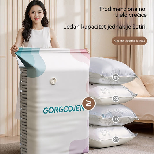 🧳 5 komada za 29 EUR 💨 Velika vakuumska torba za kompresiju: ne treba pumpu, nepropusna i štedi prostor u koferima i domu ✈️