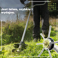 ⏰Oferta ograniczona czasowo🔥 Wymienna głowica tnąca do kosiarki/podkaszarki – stalowa głowica do koszenia trawy 🌿✂️⚙️