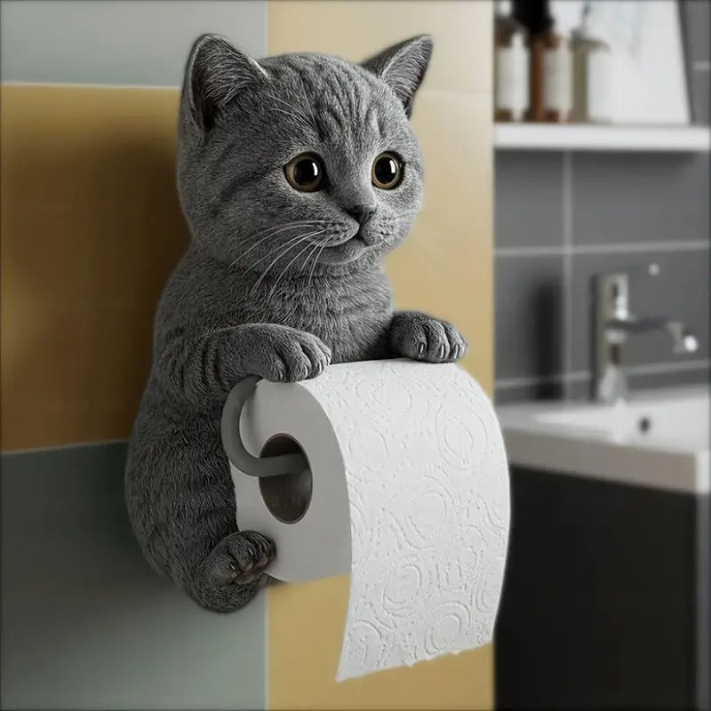 🐱Slatki držač za toaletni papir s uzorkom mačke