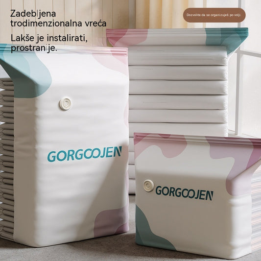 🧳 5 komada za 29 EUR 💨 Velika vakuumska torba za kompresiju: ne treba pumpu, nepropusna i štedi prostor u koferima i domu ✈️