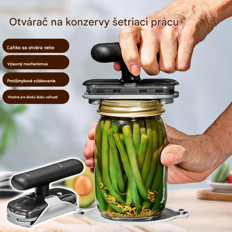 🔥 Kúpte 1, získajte 1 zadarmo! Profesionálny otvárač na fľaše a plechovky – protišmykový, výkonný, spoľahlivý