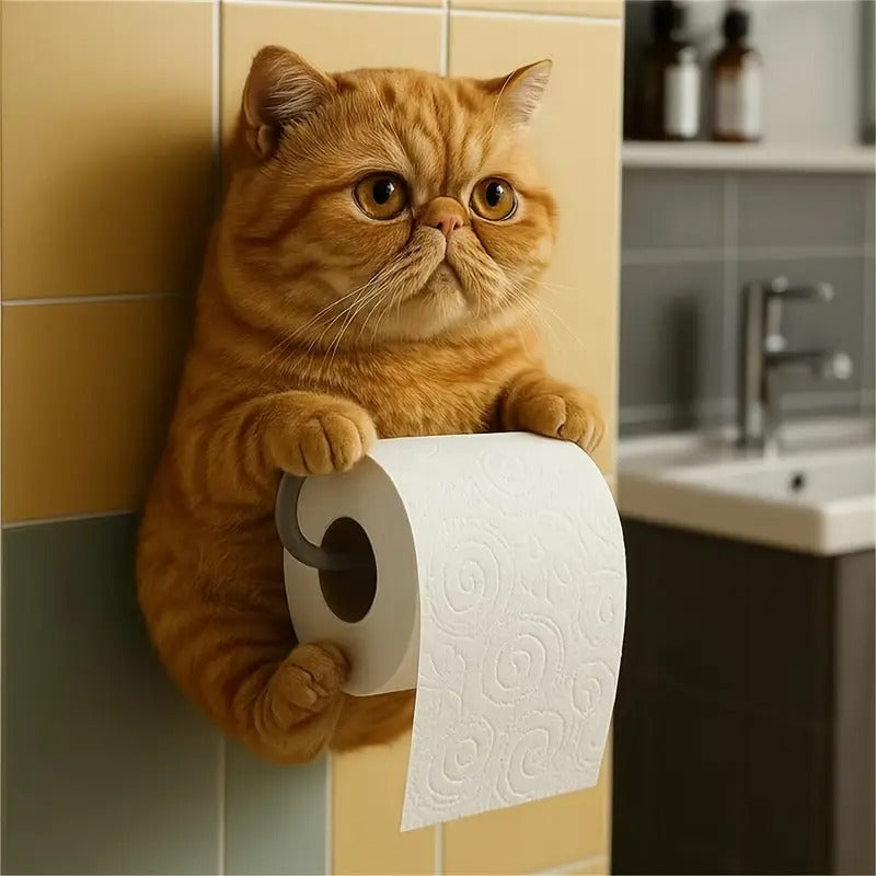 🐱Slatki držač za toaletni papir s uzorkom mačke