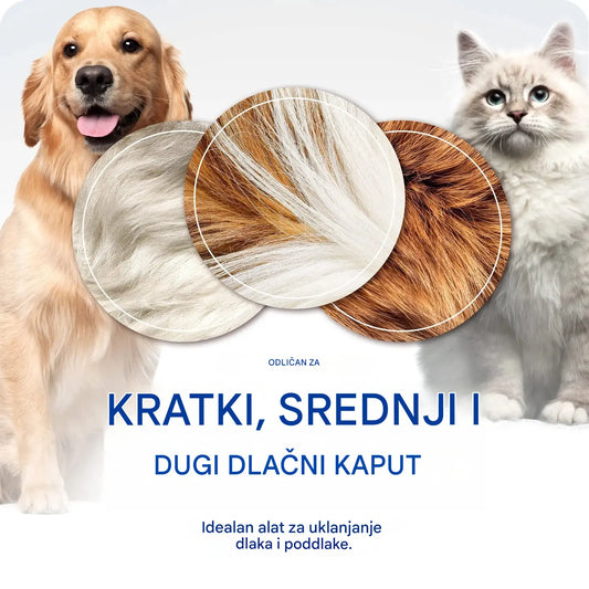 【Kupi 1, dobi 1 gratis】🐾 Profesionalni alat za uklanjanje mrtve dlake sa pasa i mačaka: nježan, učinkovit i dom bez dlaka ✨💖