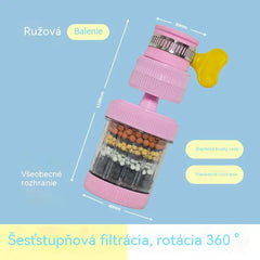 2 kusy za 21 € – 🔥 Kúpte jeden a druhý získate zadarmo! 💧 Filter na vodovodný kohútik: zlepšuje kvalitu vody z kohútika.