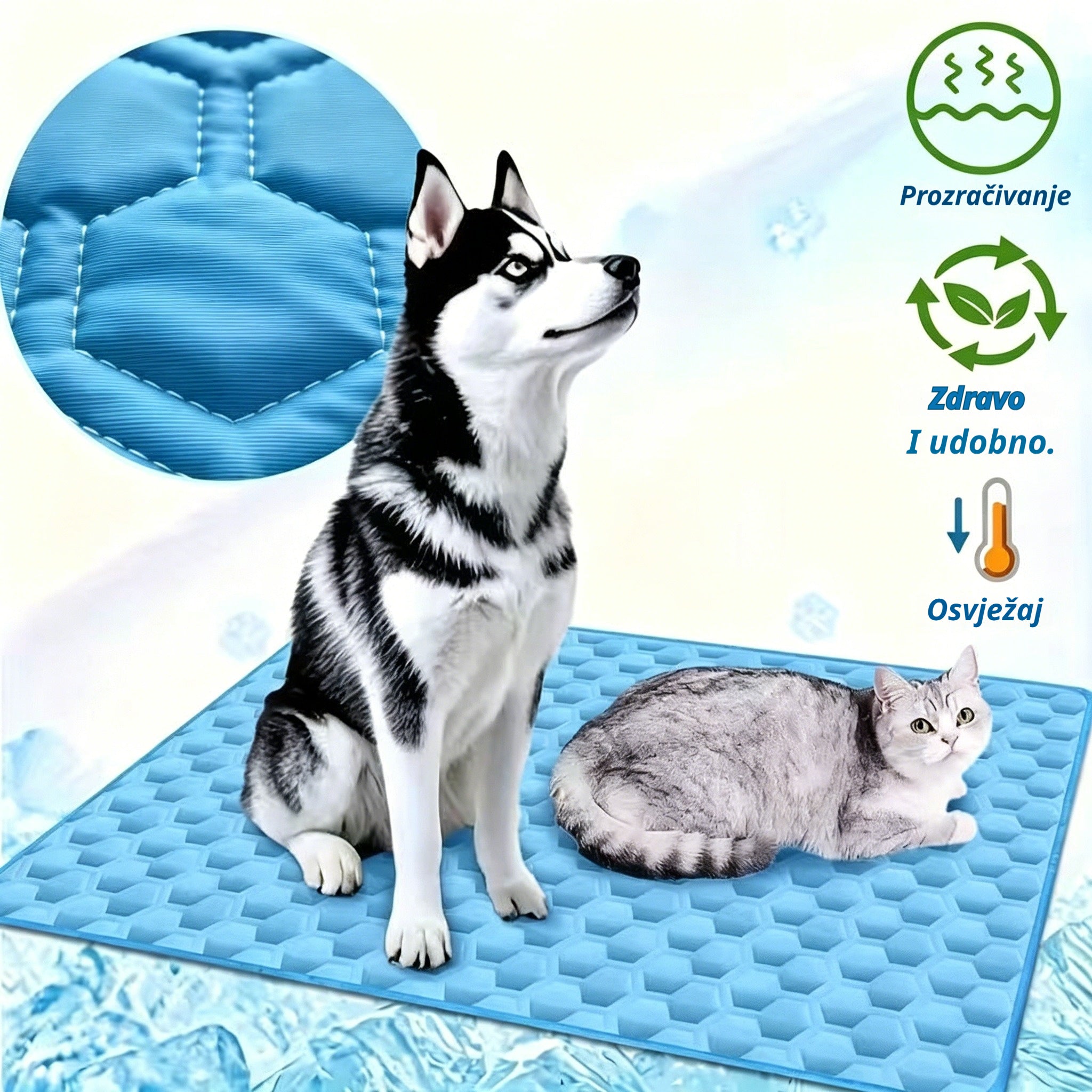 🧊🐶 Podloga za hlađenje za pse i mačke – olakšanje koje vašim ljubimcima treba ovog ljeta 🐱✨