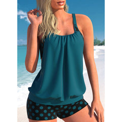 👙【Ostatnio gorąco sprzedający się】【S-5XL】🏄‍♀️Strój kąpielowy bikini w duże kropki