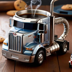 🚛【Kúp jeden, druhý zadarmo】Ručne vyrobený hrniek na kávu v tvare nákladného auta