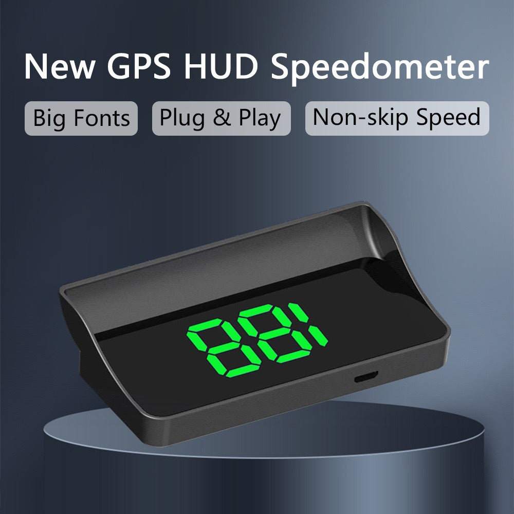 🚗【Šveicarijos karinė GPS navigacija „Išvenkite bausmės“】Naujas GPS spidometras ir tachometras su HUD ekranu