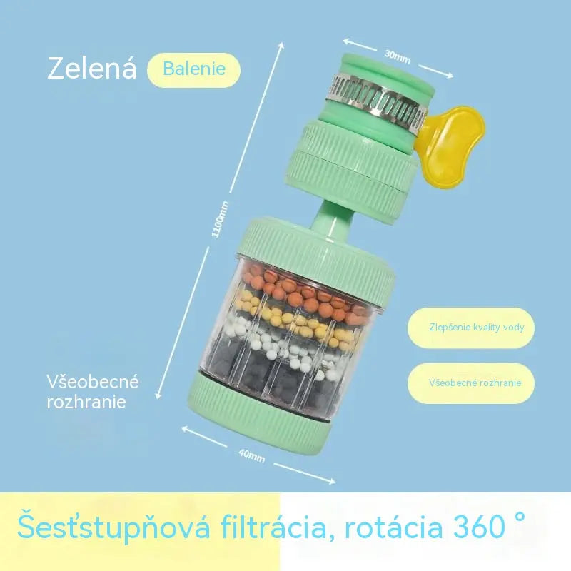 2 kusy za 21 € – 🔥 Kúpte jeden a druhý získate zadarmo! 💧 Filter na vodovodný kohútik: zlepšuje kvalitu vody z kohútika.