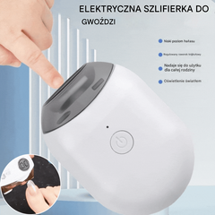 💅 Kup 1 sztukę i otrzymaj 1 za darmo! ✨ Automatyczny pilnik do paznokci (1 sztuka) do bezpiecznej i delikatnej pielęgnacji paznokci 👶-4184431