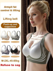 【Kup 1, a 1 dostaniesz gratis】😍【2-pak】Biustonosz damski jednoczęściowy bez fiszbin ❤️【40-85 kg】