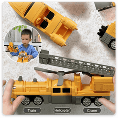 【50% PROMOCJI】【16 sztuk】Klocki magnetyczne, Edukacyjne zabawki Transformers