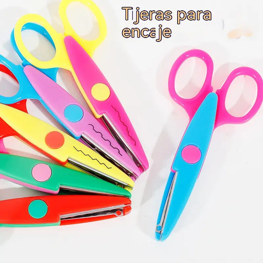 🥰【6-dielna sada】Len za 20 eur✂️🌈Detské bezpečnostné nožnice (na kutilské projekty)
