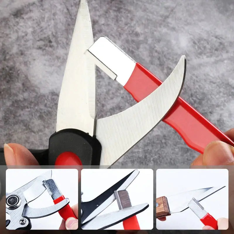🔪Kúpte 1, získajte 2 zadarmo✨ Prenosný brúsny strojček na nože a nožnice – Obnovte ostrie za pár sekúnd 💥