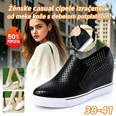 🔥【Cijena: 29 €】【Veličine: 34-41】🔥Nove ženske ležerne cipele za ljeto 2026., izrađene od mekane kože, s platformom