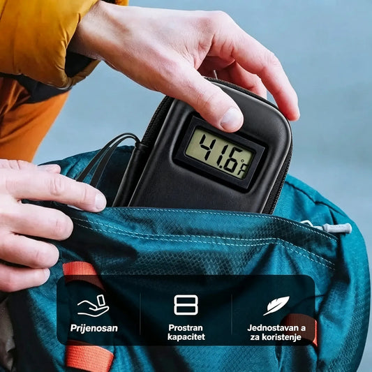 ❄️🧳 Putna torba za hlađenje inzulina s prikazom temperature 📊