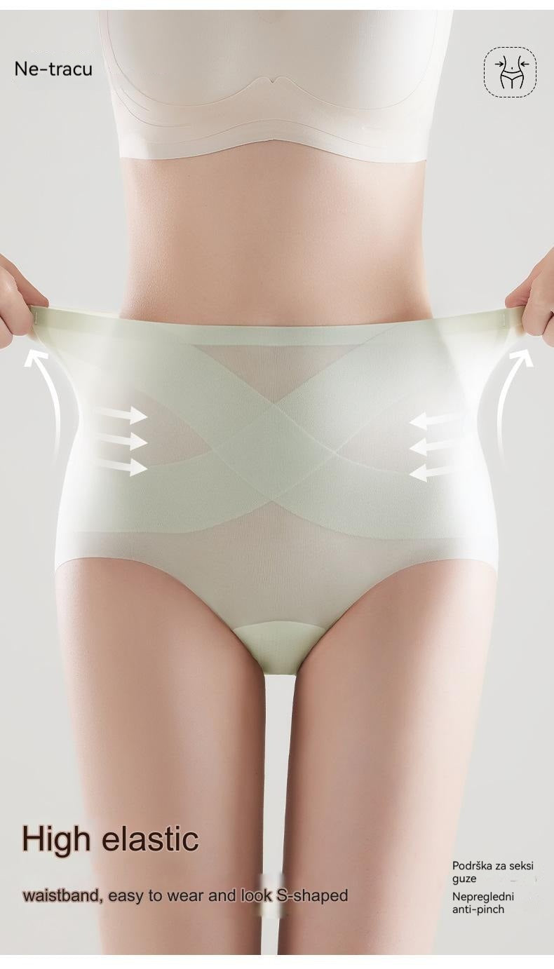 🔥🩲 (6 komada) Zadnji dan - 50% popusta - Novi dolazak Ice Bandage gaćica visokog struka bez šavova