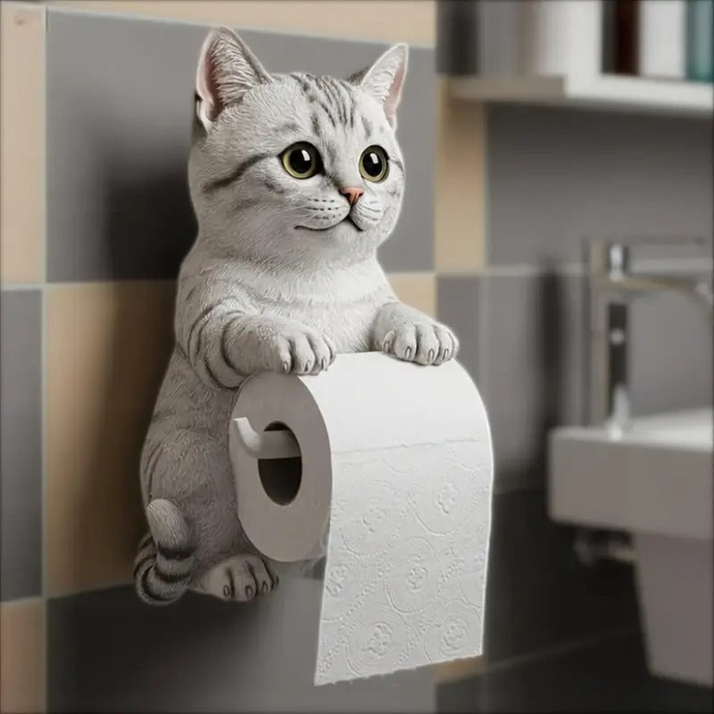 🐱Slatki držač za toaletni papir s uzorkom mačke